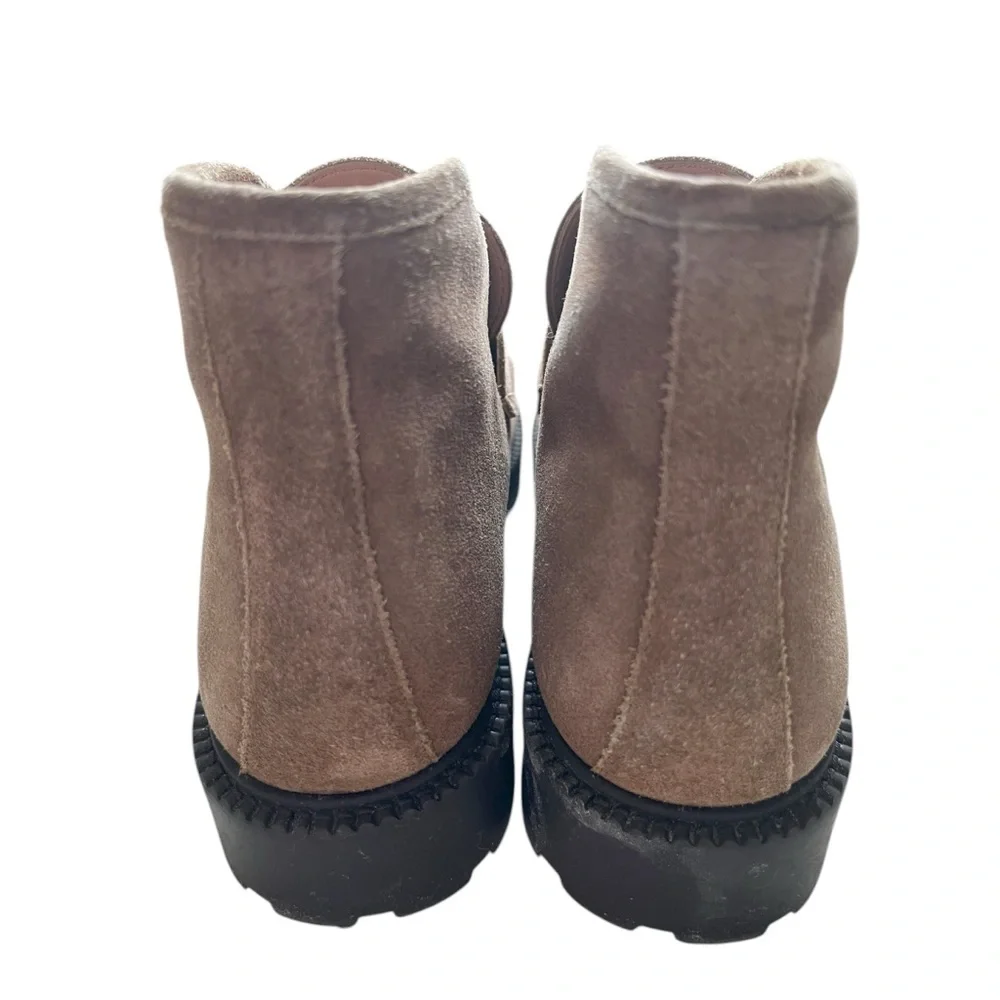 J. CREW Lug Sole Loafer‎ Boots